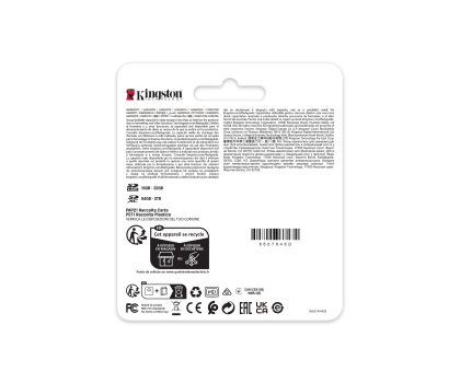 Karta pamięci Kingston 256GB SDXC Canvas React Plus UHS-II V60 4K